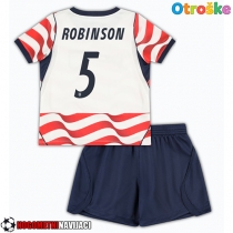 Otroške Nogometnih dresov Združene države Antonee Robinson #5 Domači SP 2026 Kratki rokavi (+ hlače)
